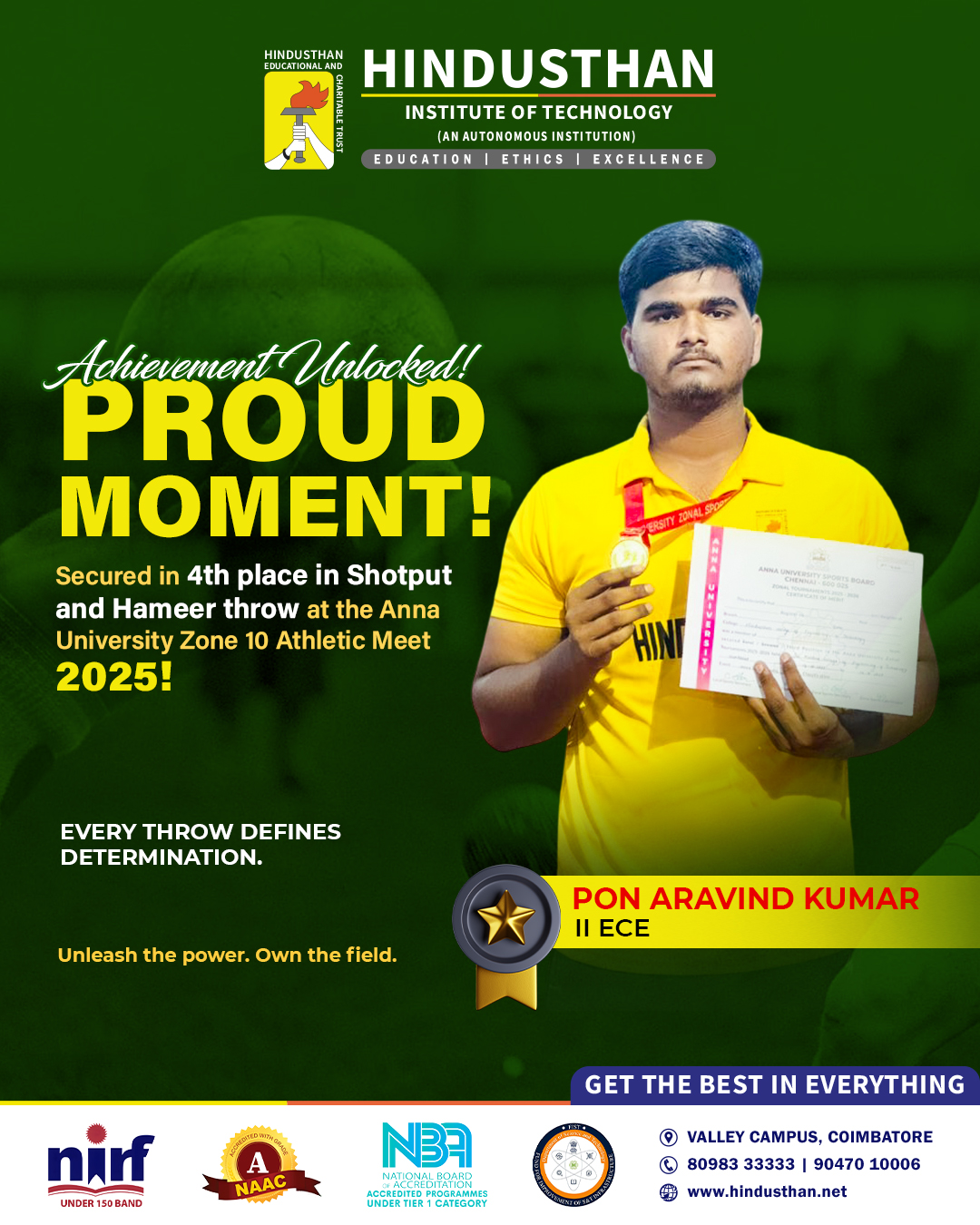 Bronze medal in 20 km walk